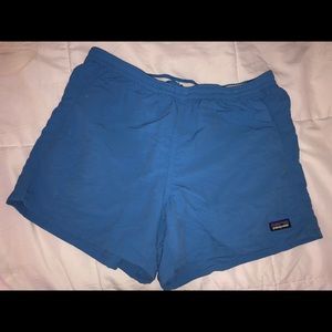 Blue Patagonia Baggies shorts
